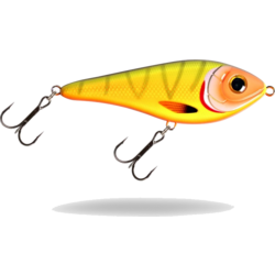 949584101101 STRIKE PRO Strike Pro Buster Swim, Slow Sink, 13cm, 65g - Neon Tiger Tetra  Standard Small1x1