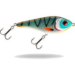 949591101101 STRIKE PRO Strike Pro Buster Swim, Slow Sink, 13cm, 65g - Tiger Cichlid  Standard Small1x1