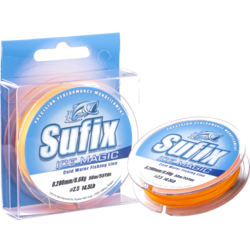 929891101101 SUFIX Sufix Ice Magic Neon Yellow/orange 50m 0,155mm 2,2kg  Standard Small1x1