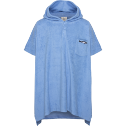 947748101101 EMMAMALENA Terry Poncho Blue Kids  Standard Small1x1