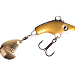 949773101101 THE PIG The Pig Jig Spin, 15g - Golden Shiner - Gold  Standard Small1x1