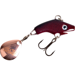 949804101101 THE PIG The Pig Jig Spin, 15g - Motoroil Pepper - Copper  Standard Small1x1