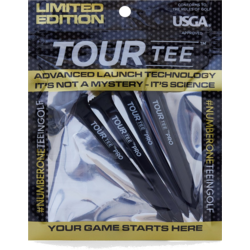 942054101101 TOURTEE Tour Tee Pro Black 942054101101 TOURTEE Tour Tee Pro Black Standard Small1x1