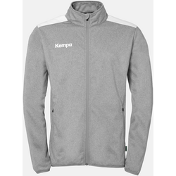 Träningsjacka Emotion 27 Poly Jacket - MÖRKGRÅ MELERAD/VIT Standard Small1x1