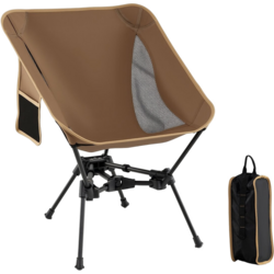 956743101101 NORTHIX Ultralight Folding Camping Chair With Side Pocket, 150kg Capacity  Standard Small1x1