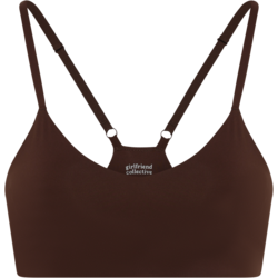 921741101101 GIRLFRIEND COLLECTIVE V-neck Bralette  Standard Small1x1
