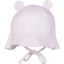 Verona Linen Hat - WHITE Standard Small1x1