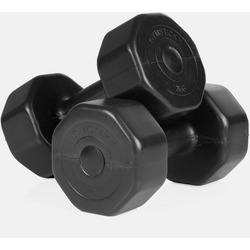 909076101101 GYMSTICK Vinyl Dumbbells 2 X 3kg  Standard Small1x1