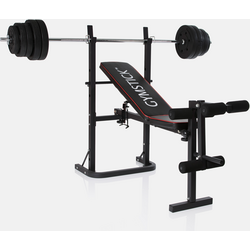 914841101101 GYMSTICK Weight Bench With 40kg Set  Standard Small1x1