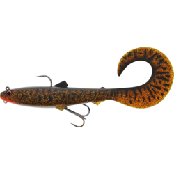 Westin Bullteez Curltail R 'n R 21cm 73g Sinking Motoroil Burbot 1pcs