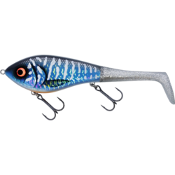 Westin Swim Tail 12cm 68g Sinking Lagoon Pike 1 Body 2 Tails