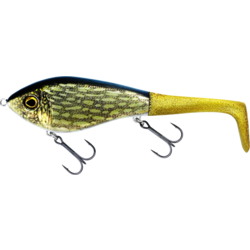 Westin Swim Tail 12cm 68g Sinking Real Pike 1 Body 2 Tails