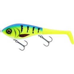 Westin Swim Tail 12cm 68g Sinking Striped Bluegrass 1 Body 2 Tails