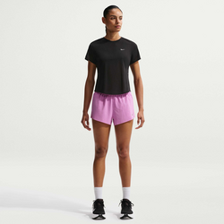 Women's Dri-fit Mid-rise 6.5cm (approx.) Brief-lined Running Shorts Swift Breathe - LIGHT MAGENTA/PHOTON DUST/WHITE Standard Small1x1