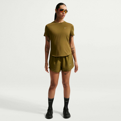 Women's Dri-fit Mid-rise Brief-lined Running Shorts Tempo - OLIVE FLAK/OLIVE FLAK/OLIVE FLAK Standard Small1x1