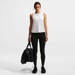 Women's High-waisted 7/8 Leggings One - BLACK/WHITE Standard Small1x1