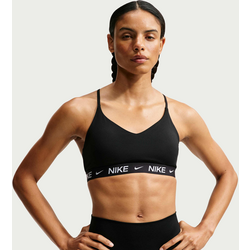 Women's Padded Adjustable Sports Bra Indy Light-support - BLACK/BLACK/WHITE Standard Small1x1