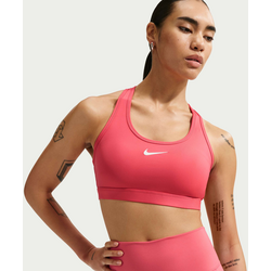 Women's Padded Sports Bra Swoosh Medium-support - SEA CORAL/WHITE Standard Small1x1