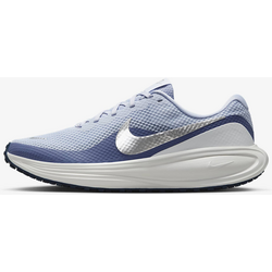 Women's Road Running Shoes Revolution 8 - GHOST/WORLD INDIGO/SUMMIT WHITE/METALLIC SILVER Standard Small1x1