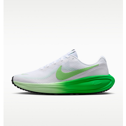 Women's Road Running Shoes Revolution 8 - WHITE/CUCUMBER CALM/GREEN SPARK/ILLUSION GREEN Standard Small1x1
