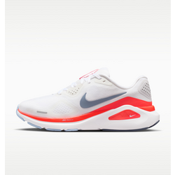 Women's Road Running Shoes Structure 26 - WHITE/HOT LAVA/HYDROGEN BLUE/ASHEN SLATE Standard Small1x1