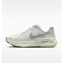 Women's Road Running Shoes Structure Plus - LIGHT SILVER/COCONUT MILK/BARELY GREEN/METALLIC SILVER Standard Small1x1