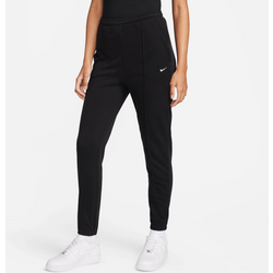 Women's Slim High-waisted French Terry Tracksuit Bottoms Sportswear Chill Terry - BLACK/SAIL Standard Small1x1