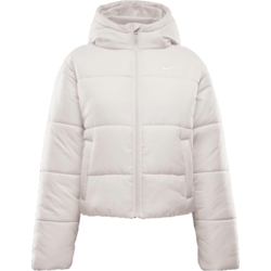 Women's Therma-fit Loose Hooded Jacket Sportswear Classic Puffer - LT OREWOOD BRN Standard Small1x1