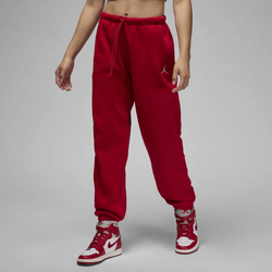 Women's Trousers Jordan Brooklyn Fleece - GYM RED/WHITE Standard Small1x1