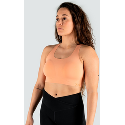 Women’s Comfort Seamless Bra - Rise Collection - ORANGE Standard Small1x1