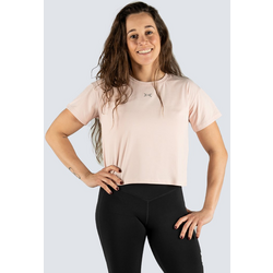 Women’s Tech Move Crop Top - PINK Standard Small1x1