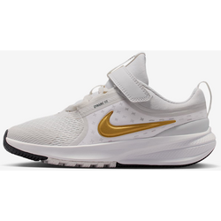 Younger Kids' Running Shoes Star Runner 5 - PLATINUM TINT/BLACK/METALLIC GOLD Standard Small1x1