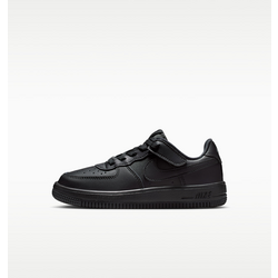 Younger Kids' Shoes Force 1 Low Easyon - BLACK/BLACK/BLACK/BLACK Standard Small1x1
