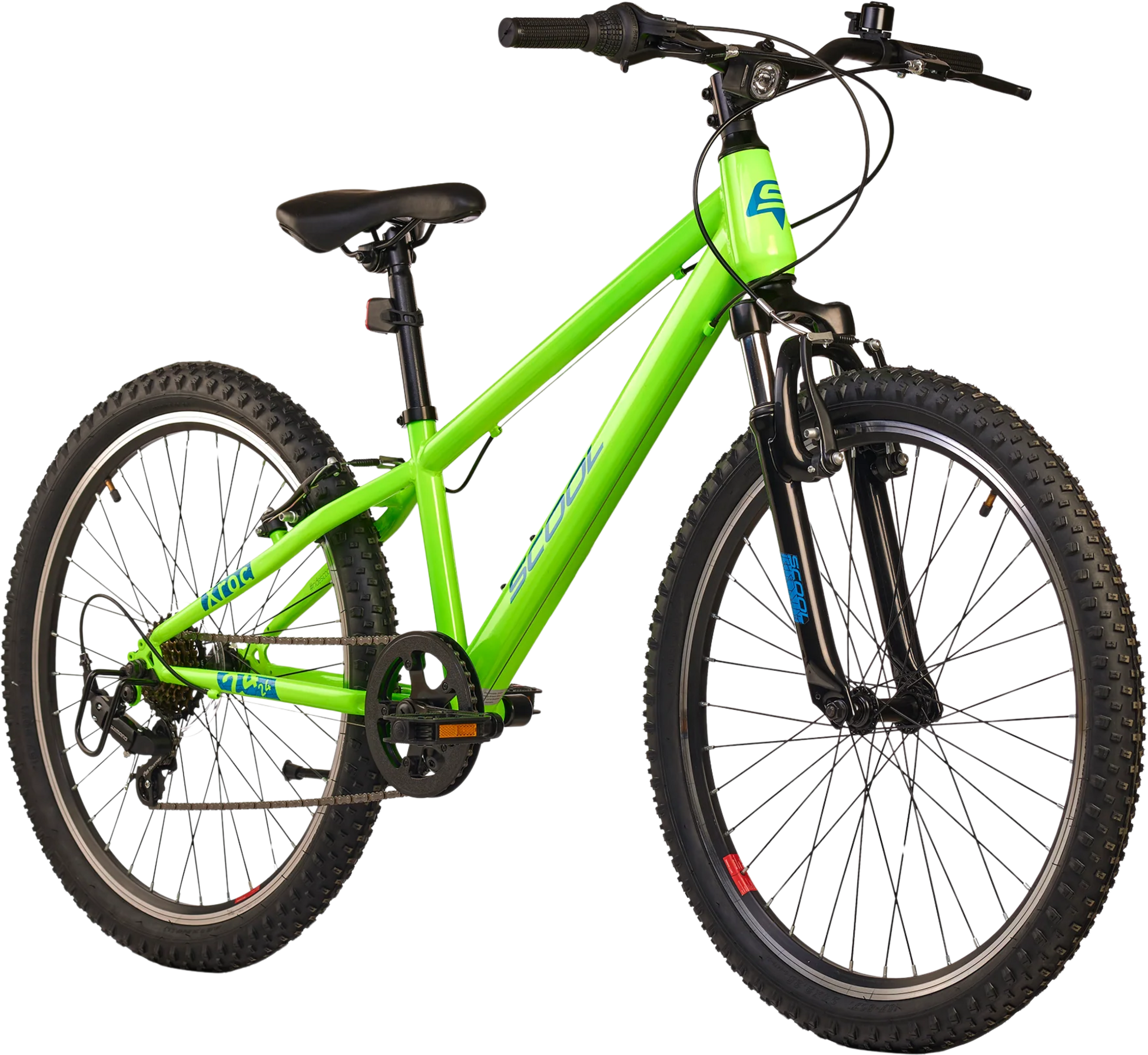 SCOOL, 'cool Xroc, 24" Neon Green/ocean