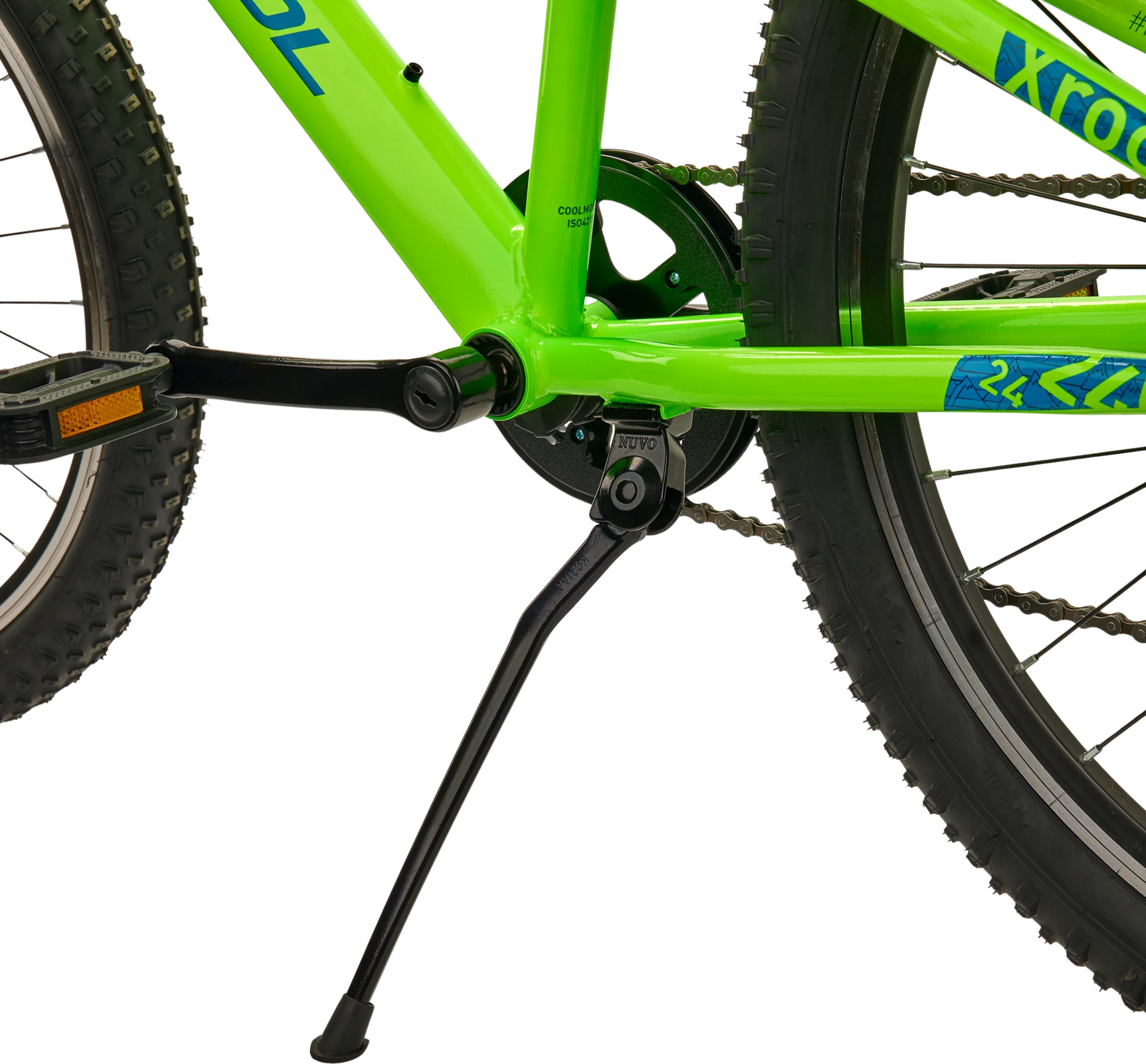 SCOOL, 'cool Xroc, 24" Neon Green/ocean
