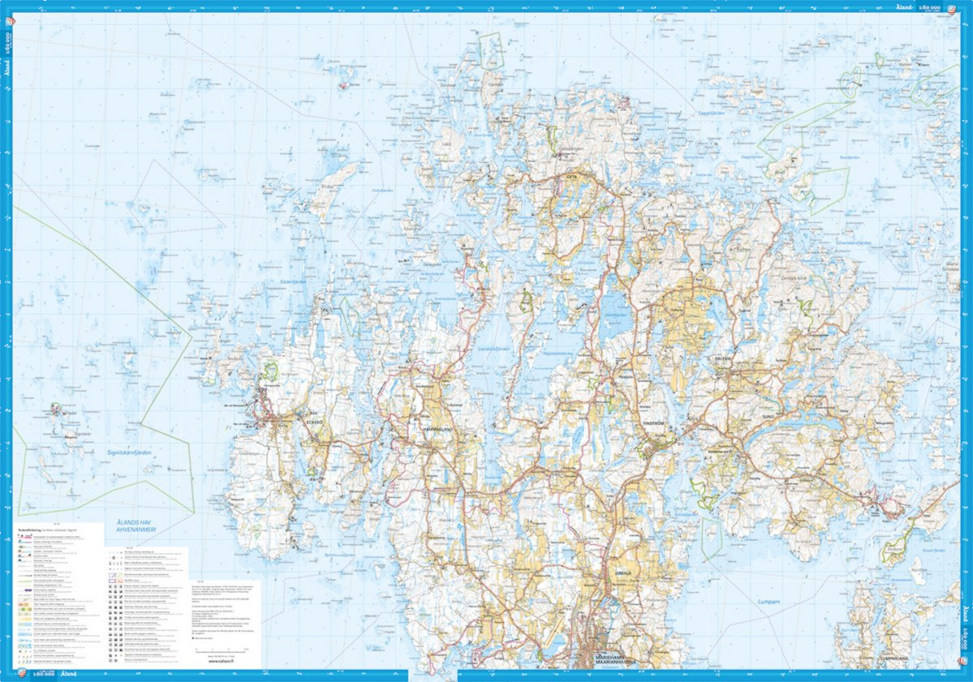 CALAZO, Åland Ahvenanmaa 1:60 000