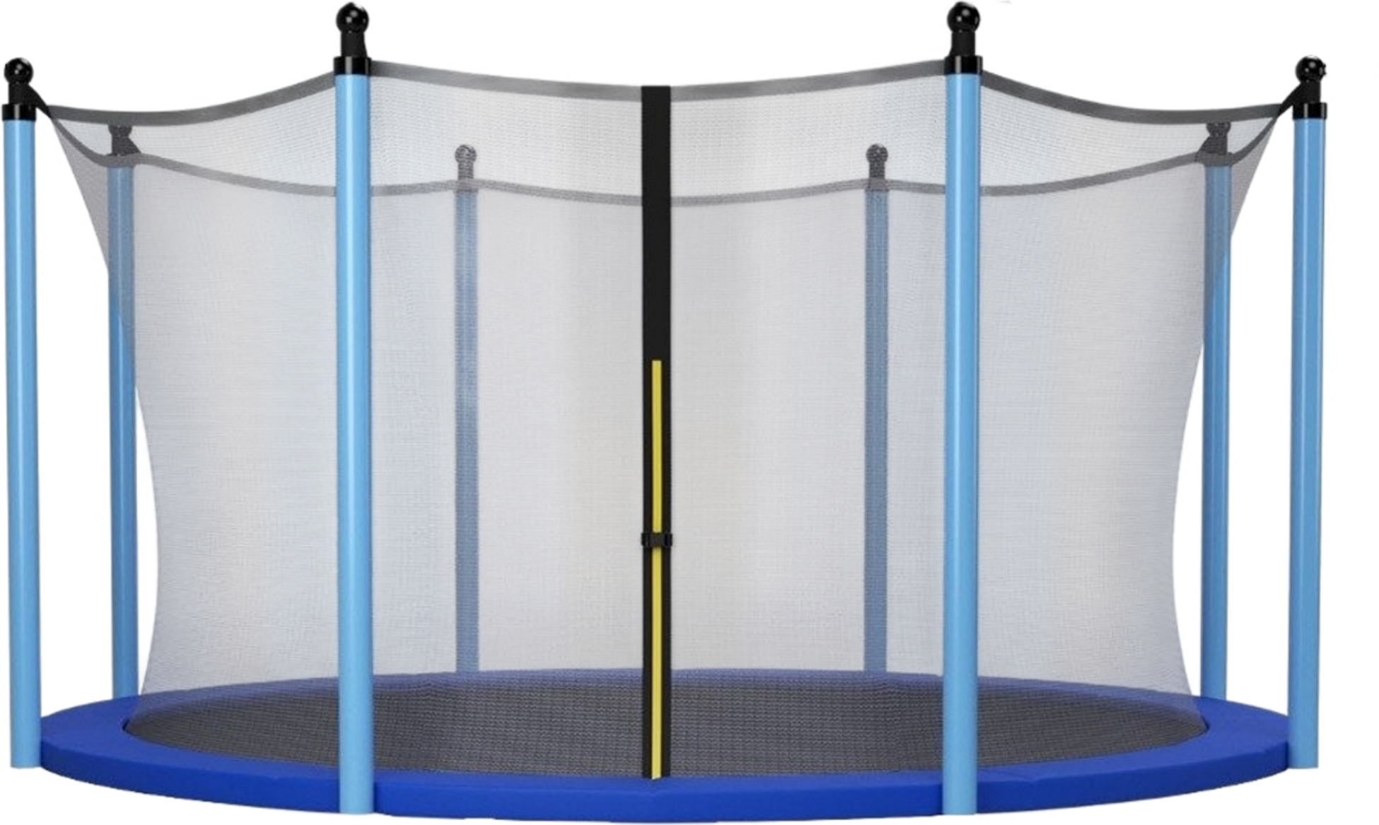 B2X, Ø366 Cm Trampoline Safety Net For Garden Trampolines Inside Black