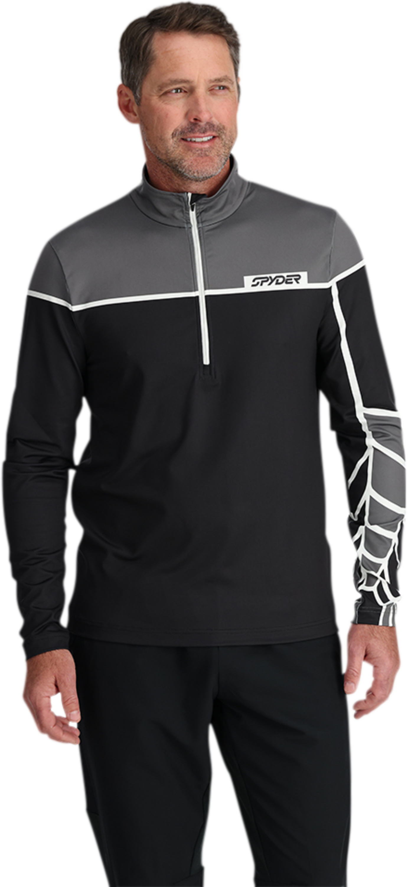 SPYDER, 1/2 Zip Sweatshirt Capitol Zip T-neck
