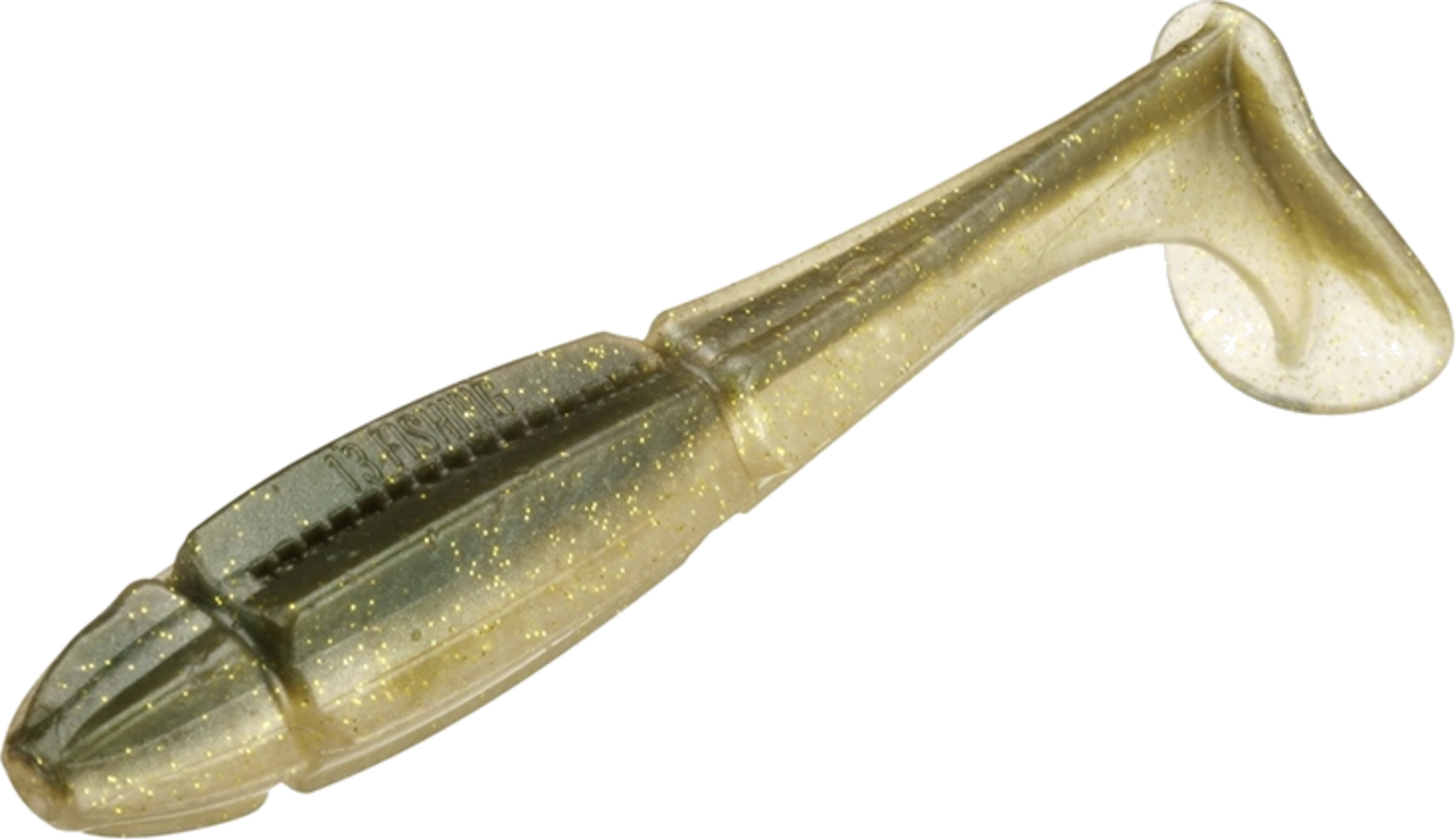 13 FISHING, 13 Fishing Churro Paddle Tail Swimbait, 11cm, 10g - Beer Butter - 6pcs