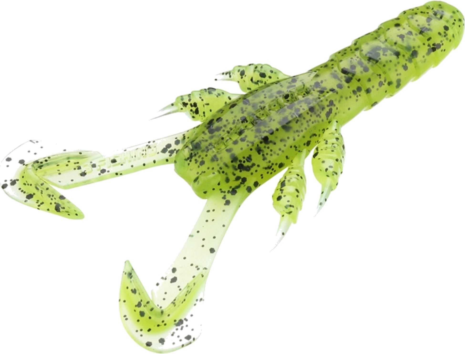 13 FISHING, 13 Fishing Ninja Craw Creature Bait, 7cm, 10g - Cilantro Lime - 6pcs