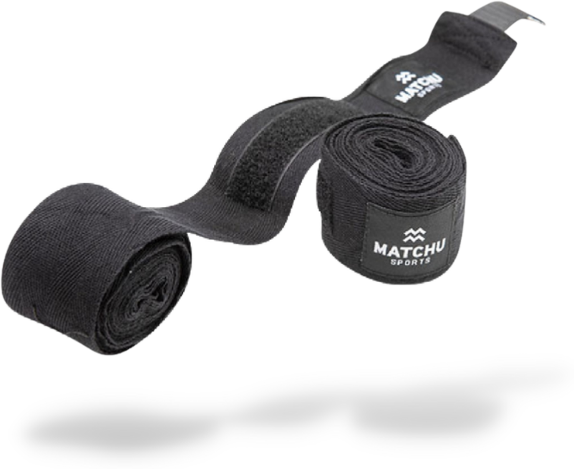 MATCHU SPORTS, 2 Boxning bandage - 3,5 M - 3 CM - Svart