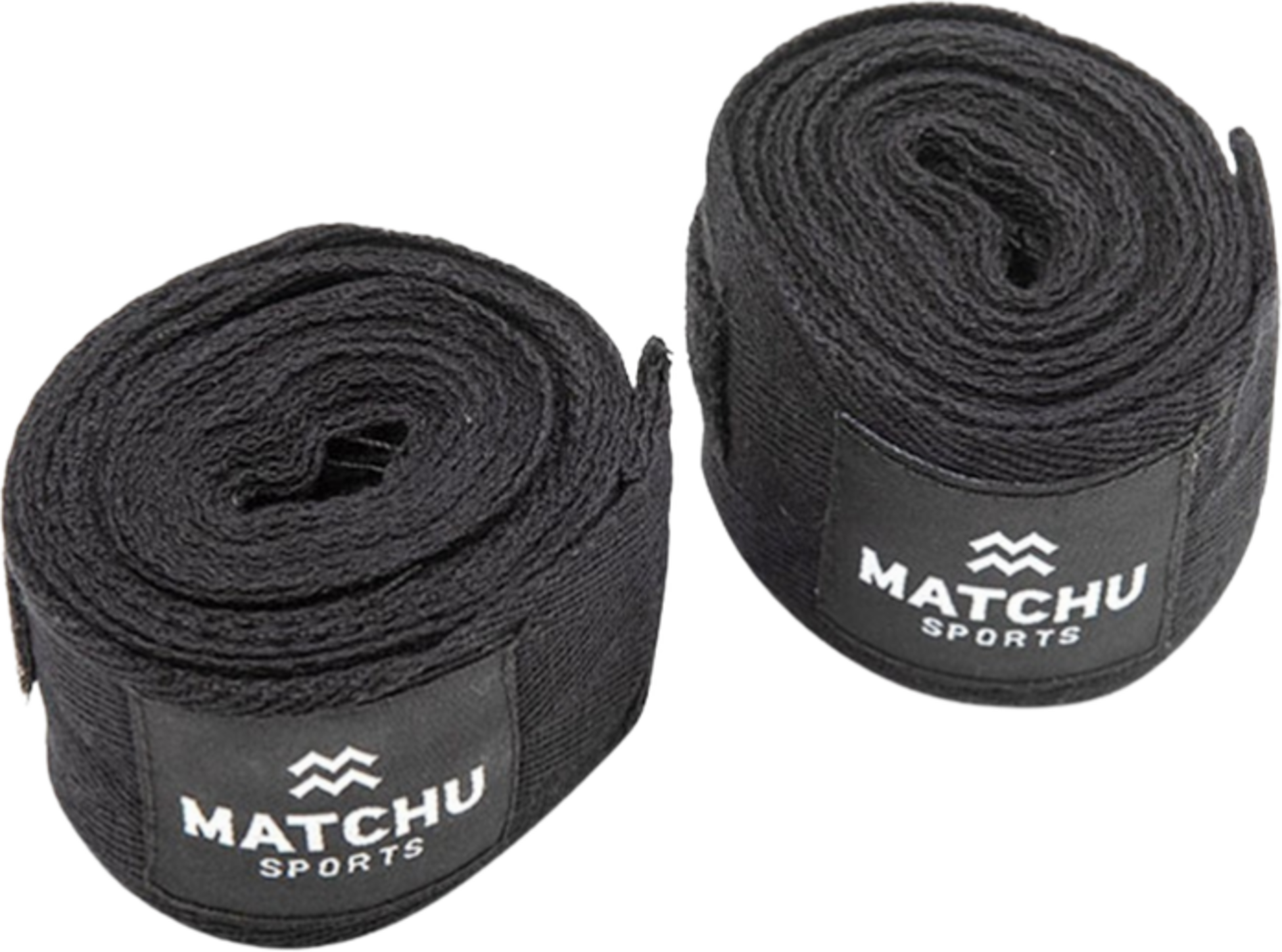 MATCHU SPORTS, 2 Boxning bandage - 3,5 M - 3 CM - Svart