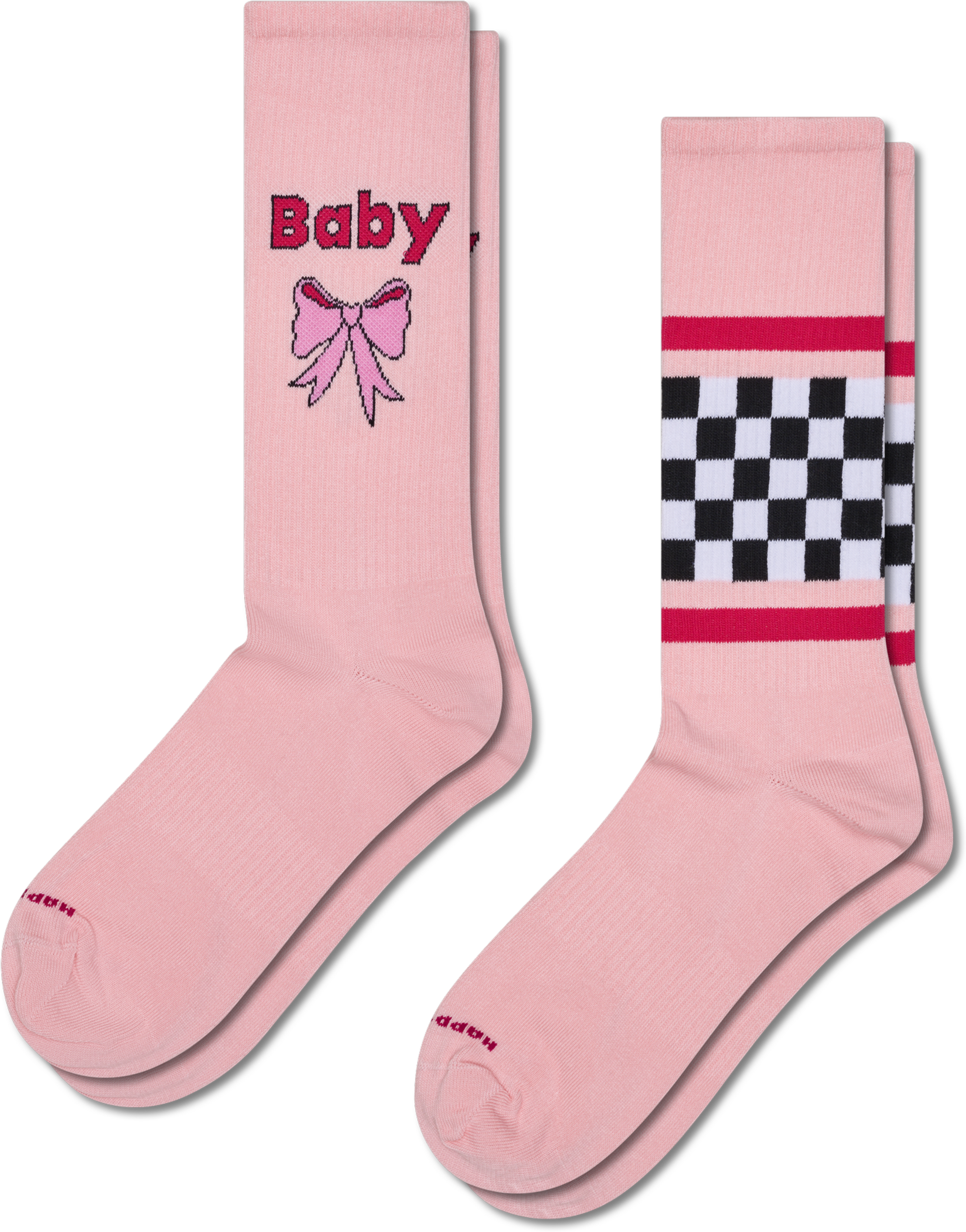 HAPPYSOCKS, 2-pack Baby Sneaker Socks