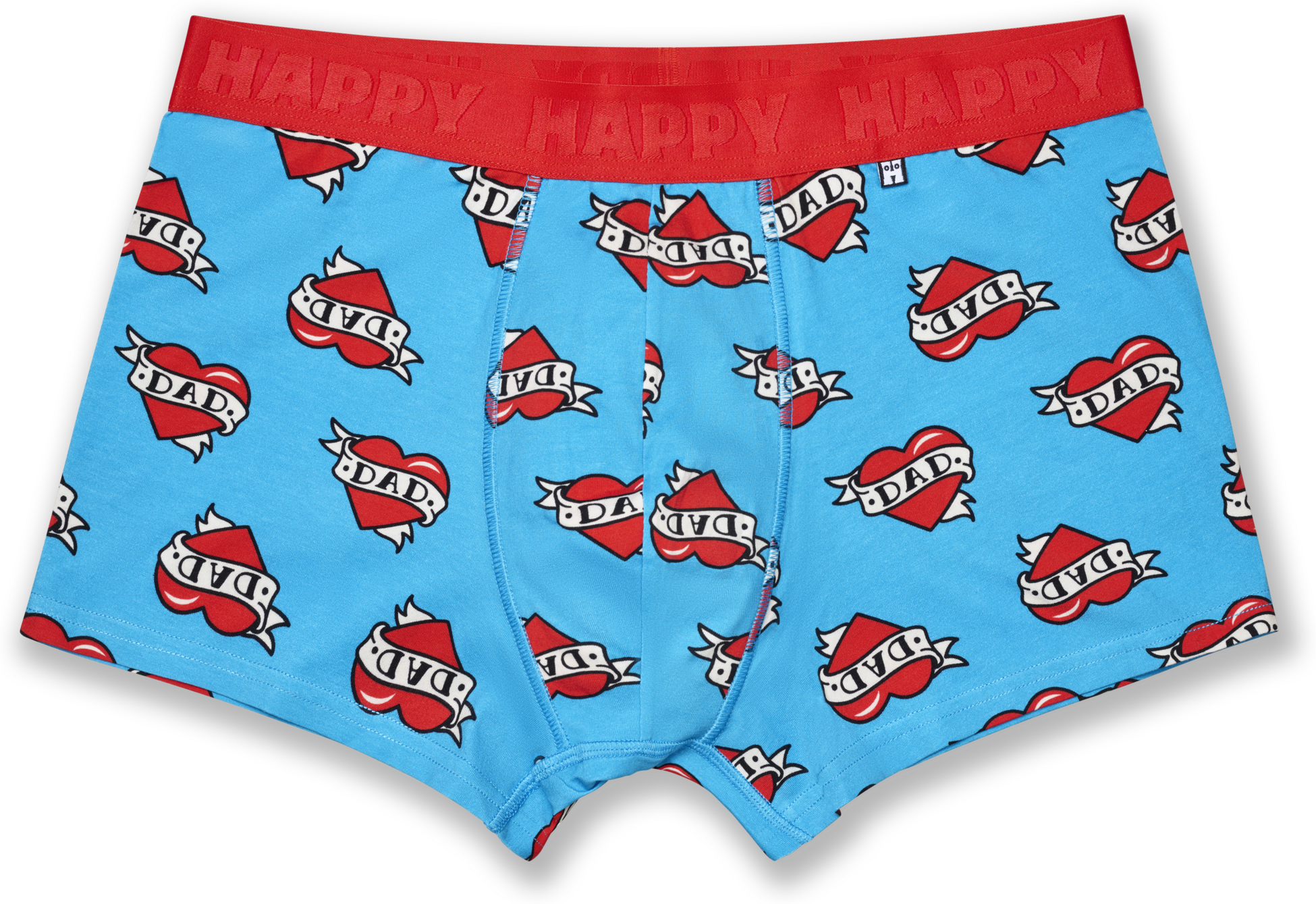 HAPPYSOCKS, 2-pack Super Dad Short Boxers Gift Set