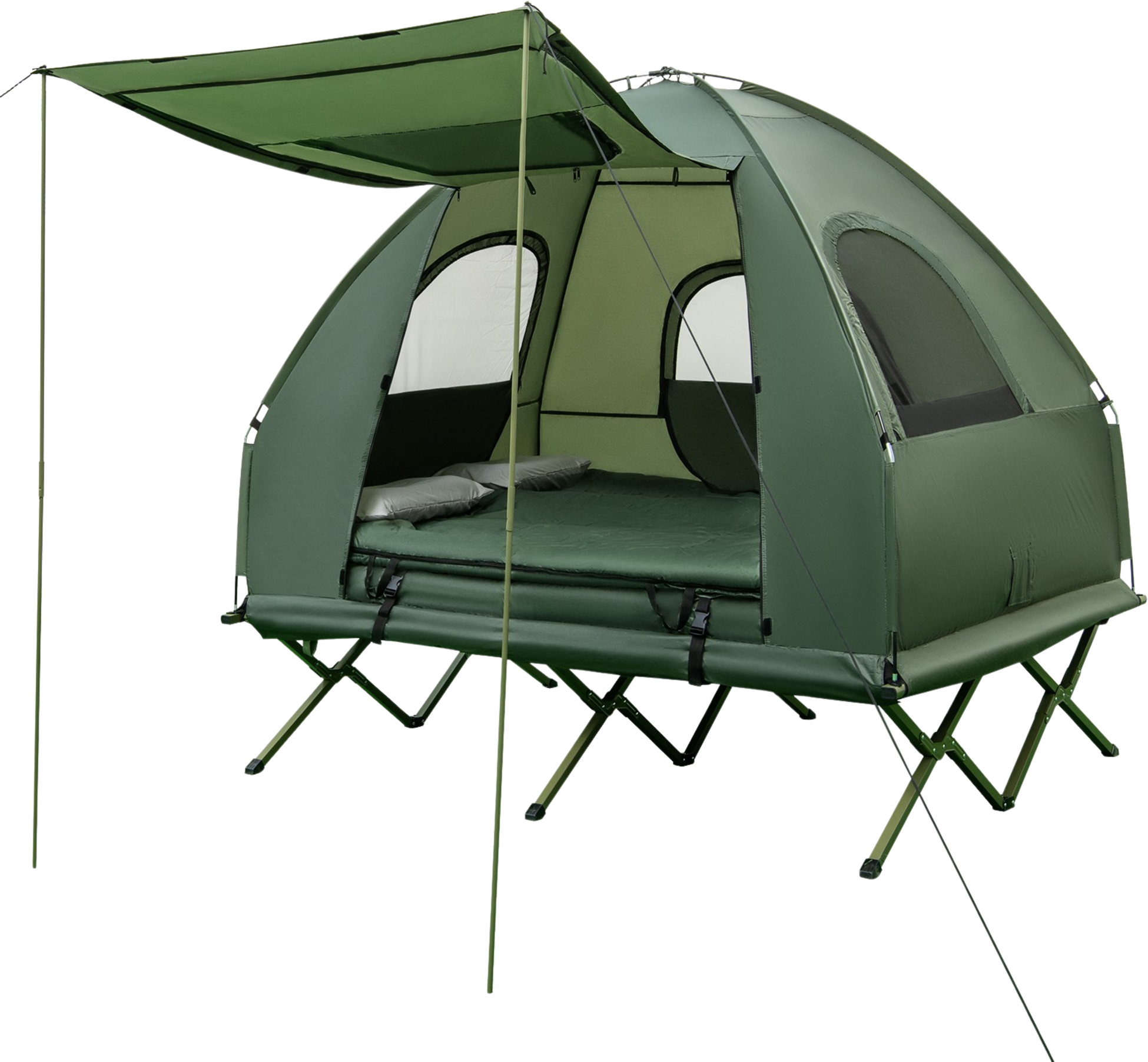 NORTHIX, 2-person Camping Tent Cot Set With Air Mattress