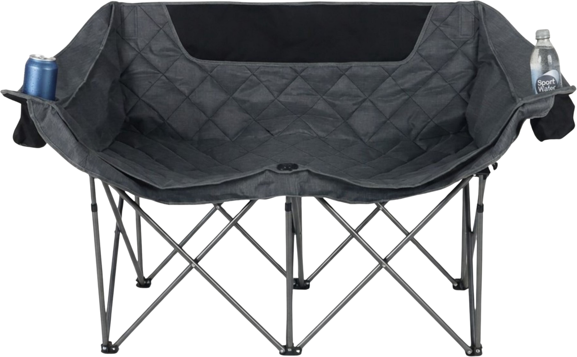 NORTHIX, 2-person Folding Camping Chair With Cup Holder