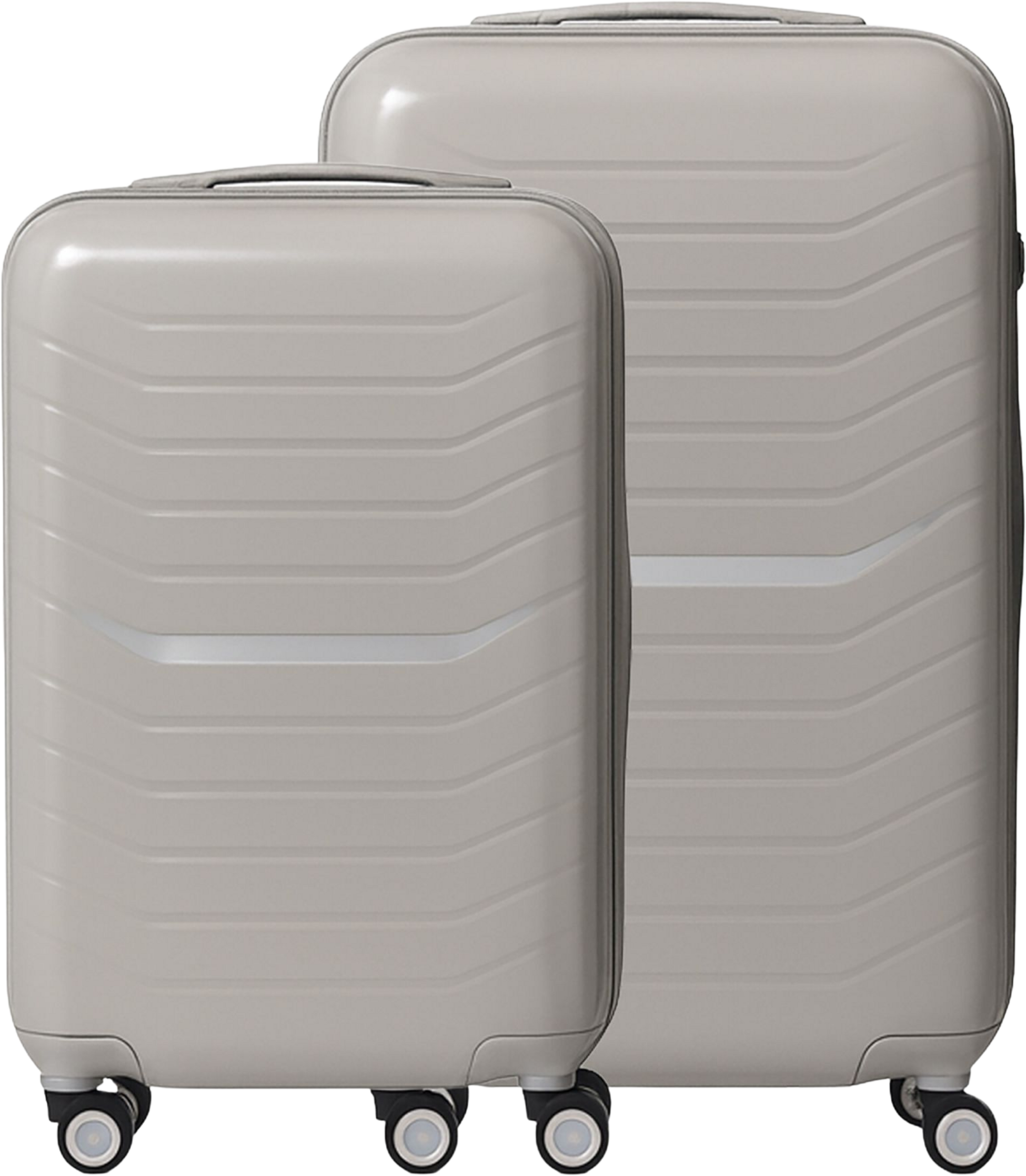 NORTHIX, 2-piece Hard-shell Luggage Set With Tsa Lock