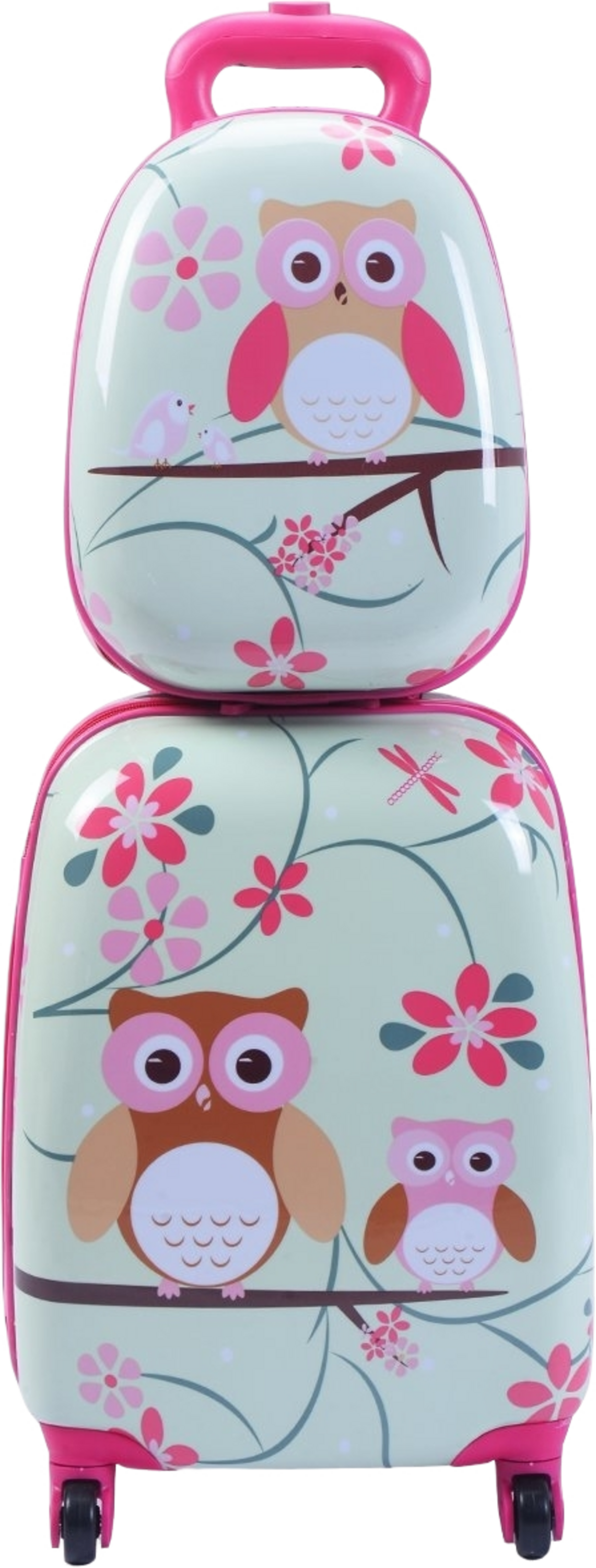 B2X, 2-piece Suitcase Set Travel Luggage 16'' Suitcase + 12'' Backpack