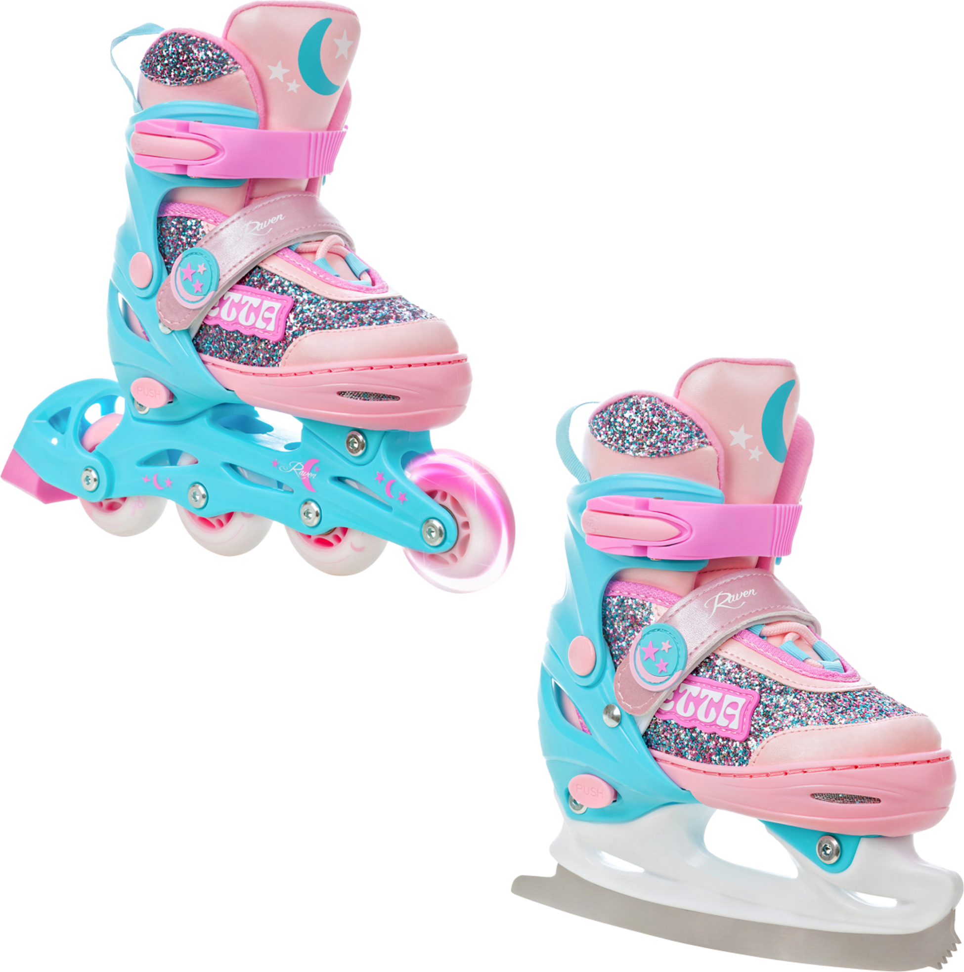 RAVEN, 2in1 Etta (front And Rear Led Wheels)