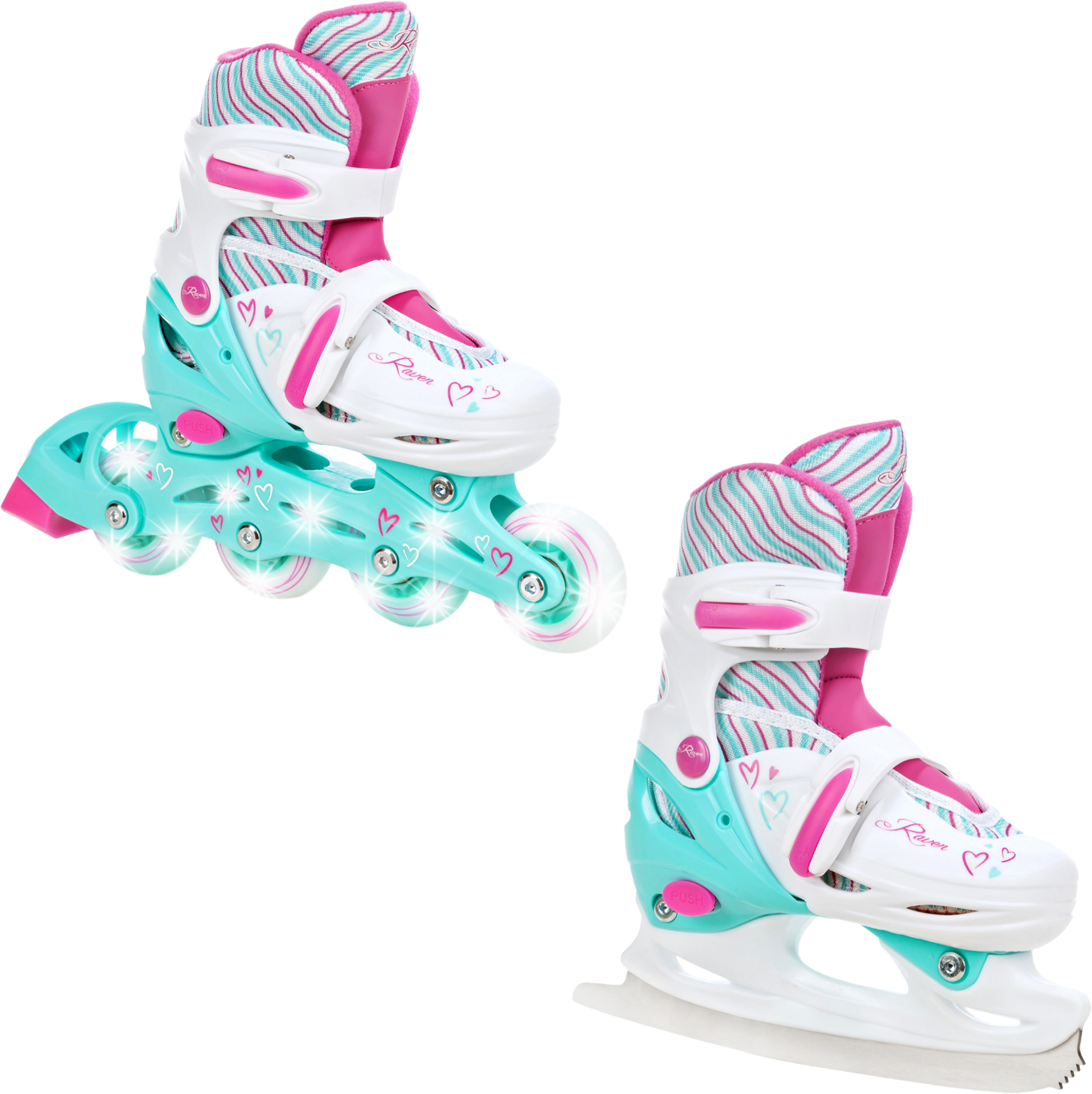 RAVEN, 2in1 Loret (all LED wheels)